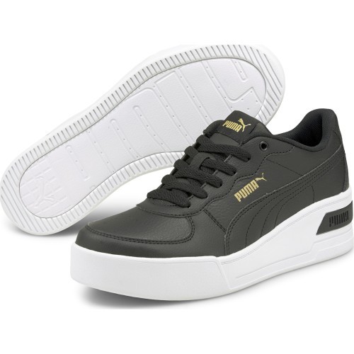 Puma Skye Wedge sieviešu apavi Black White 380750 02
