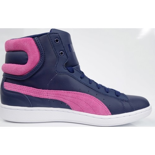 Детская обувь Puma Vikky Mid LS Purple Pink 358762 01