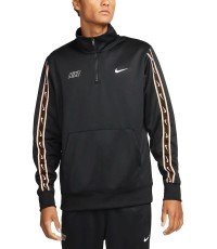 Nike M NSW Repeat SW PK HZ Men's Sweatshirt Black DX2026 010