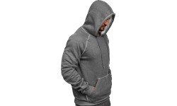 J.Style Men's Fleece Sweatshirt Grey 8B152-5