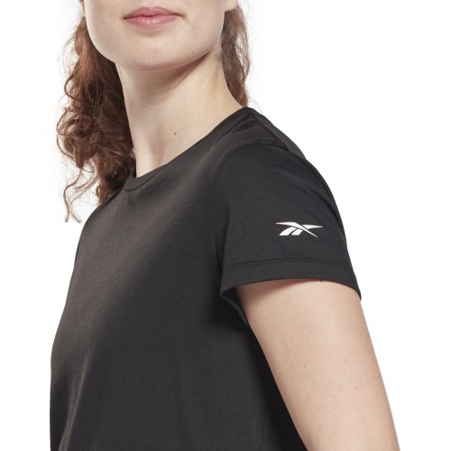 Reebok Palaidinė Moterims Wor Comm Cotton Tee Black GR9476