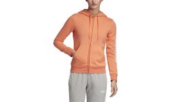 Adidas W E Lin FZ HD Hoodie Coral EI0659