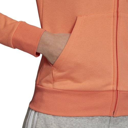 Adidas sieviešu jaka ar kapuci W E Lin FZ HD Coral EI0659