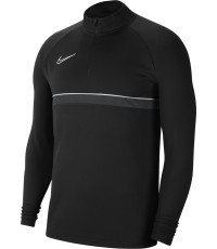 Nike Dri-FIT Academy 21 Drill Top vīriešu džemperis melns CW6110 014