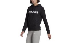 Adidas W Lin FT Hoodie Women's Sweatshirt Black GL0635