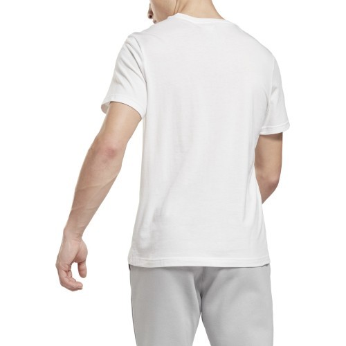 Мужская футболка Reebok Ri Left Chest Logo белая HG4443