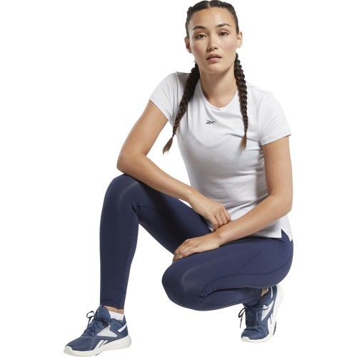 Reebok TS Lux Highrise sieviešu legingi Tig Blue FT0813