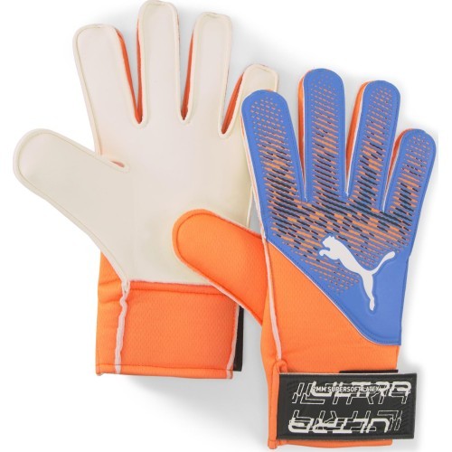 Puma Ultra Grip Goalkeeper Gloves Orange Blue 041817 05