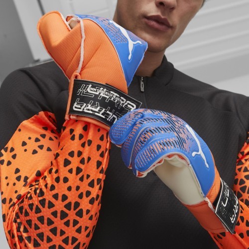 Вратарские перчатки Puma Ultra Grip Orange Blue 041817 05