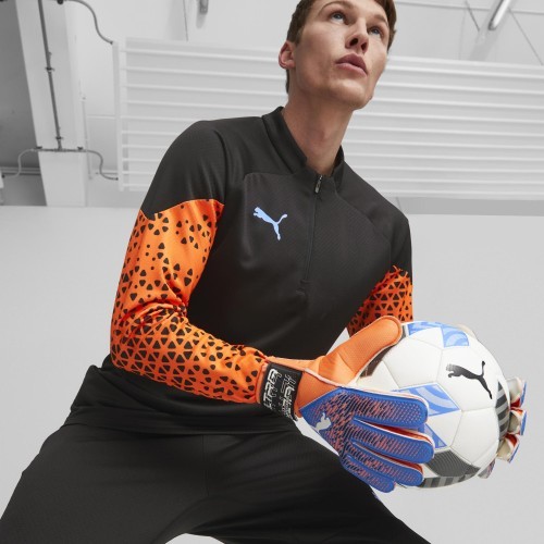 Вратарские перчатки Puma Ultra Grip Orange Blue 041817 05