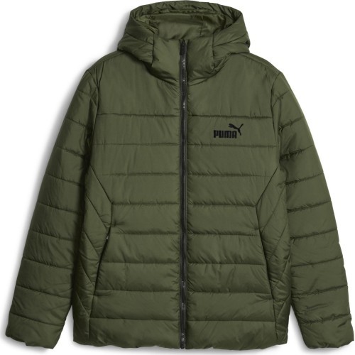 Puma Ess Hooded Padded Jacket vīriešu jaka zaļa 848938 31