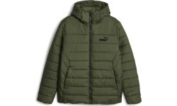 Puma Ess Hooded Padded Jacket vīriešu jaka zaļa 848938 31