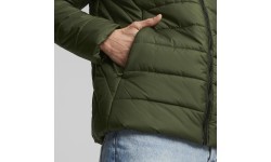 Puma Ess Hooded Padded Jacket vīriešu jaka zaļa 848938 31