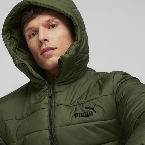 Puma Ess Hooded Padded Jacket Men's Green 848938 31