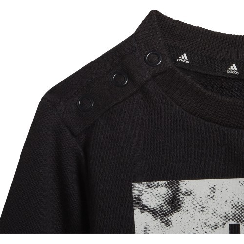 Adidas Kids' Tracksuit I Lin FT Jog Black HF1909