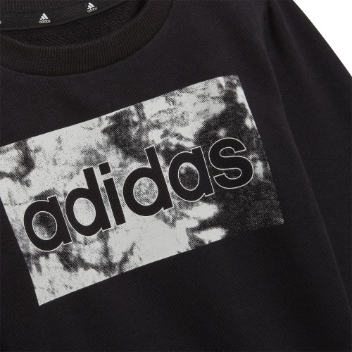 Спортивный костюм детский Adidas I Lin FT Jog Black HF1909