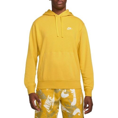 Nike Sportswear Club Hoodie Men's Sweatshirt Yellow CZ7857 709