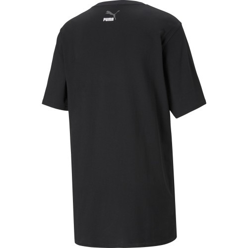 Мужская хлопковая футболка Puma Elevate Graphic Tee чёрная