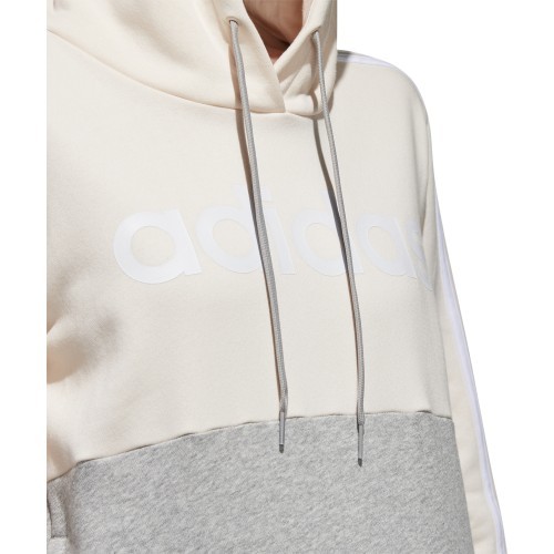 Adidas sieviešu džemperis W E Cb Fl Oh Hd Grey Pink GL6304