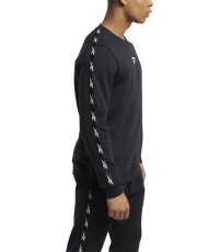 Reebok Te Tape Crew Men's Sweatshirt, Black