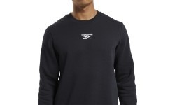 Reebok Te Tape Crew vīriešu džemperis, melns