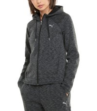 Puma Evostripe Full-Zip Women's Sweatshirt Grey 589157 01