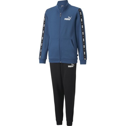 Puma sporta tērps pusaudžiem Tape Sweat Suit Blue Black 670114 17