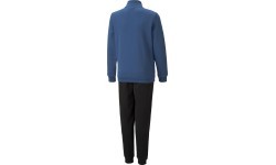 Puma Tape Sweat Suit Teen Tracksuit Blue Black 670114 17