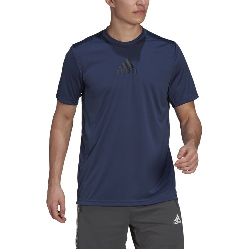 Мужская футболка Adidas M 3S Back Tee синяя GM2129