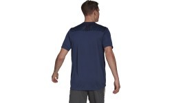 Adidas M 3S Back Tee vīriešu T-krekls, zils GM2129