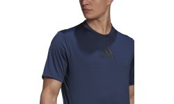 Мужская футболка Adidas M 3S Back Tee синяя GM2129