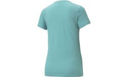Puma Ess Logo Tee sieviešu krekls, zaļš 586775 61