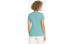 Puma Ess Logo Tee sieviešu krekls, zaļš 586775 61