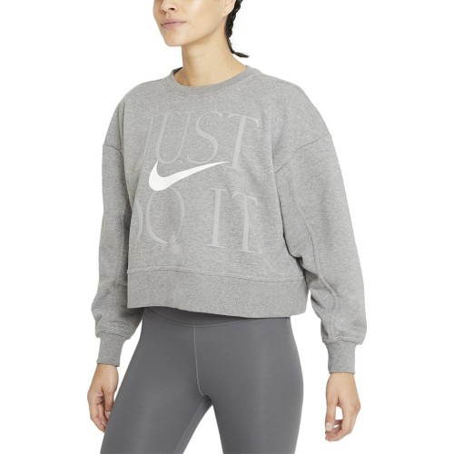 Nike sieviešu džemperis W Nk Df Gx Get Fit Fc Cw Grey DD6130 091