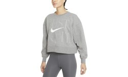 Nike Women's Sweatshirt W Nk Df Gx Get Fit Fc Cw Grey DD6130 091