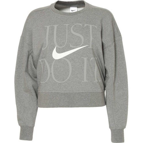 Nike Women's Sweatshirt W Nk Df Gx Get Fit Fc Cw Grey DD6130 091
