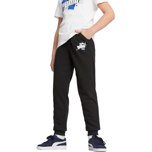 Puma Ess+ Street Art Teen Sweatpants Black 673273 01