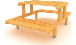 Wooden Bench Model GT-0051