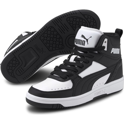Puma Rebound Joy Black White pusaudu apavi 374687 01
