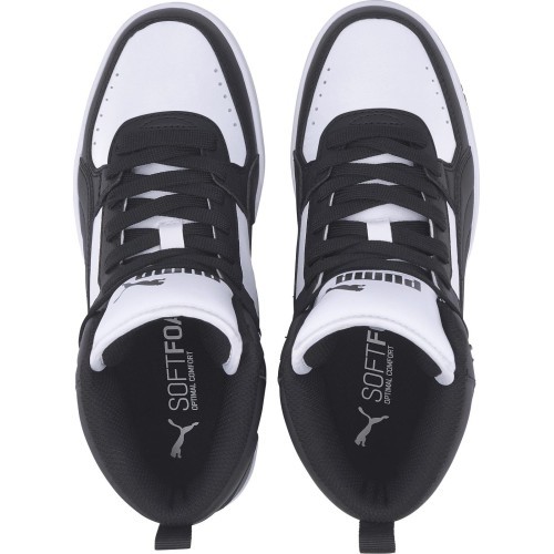 Puma Rebound Joy Black White Kids' Shoes 374687 01