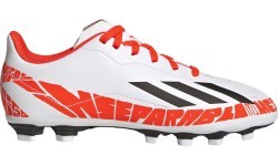Adidas pusaudžu futbola apavi X Speedportal Messi.4 FxG White GW8398