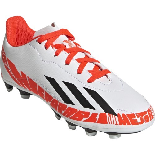 Adidas pusaudžu futbola apavi X Speedportal Messi.4 FxG White GW8398