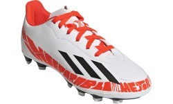 Adidas Junior Football Boots X Speedportal Messi.4 FxG White GW8398