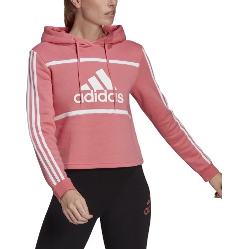Женская толстовка Adidas W CB Cro HD розовая