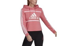Женская толстовка Adidas W CB Cro HD розовая