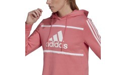 Женская толстовка Adidas W CB Cro HD розовая