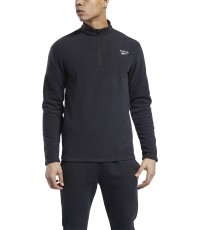 Reebok Men's Sweatshirt OW Flc Q Zip Black