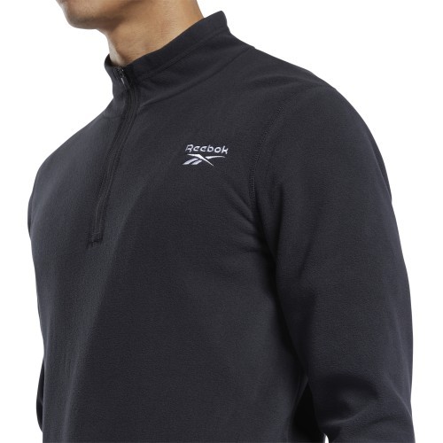 Reebok vīriešu džemperis OW Flc Q Zip Black