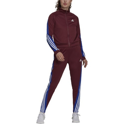 Adidas W Teamsports TS Women's Tracksuit Burgundy H24122
