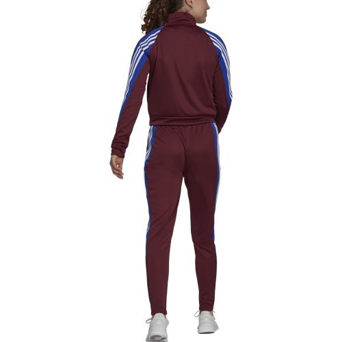 Женский спортивный костюм Adidas W Teamsports TS Burgundy H24122